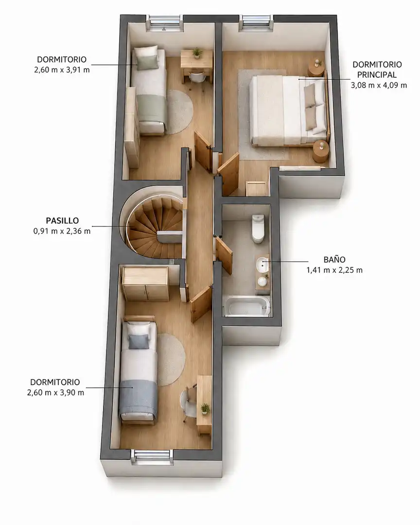 Reihenhaus mit Garten zum Verkauf in Calle Mestanza, imagen 33