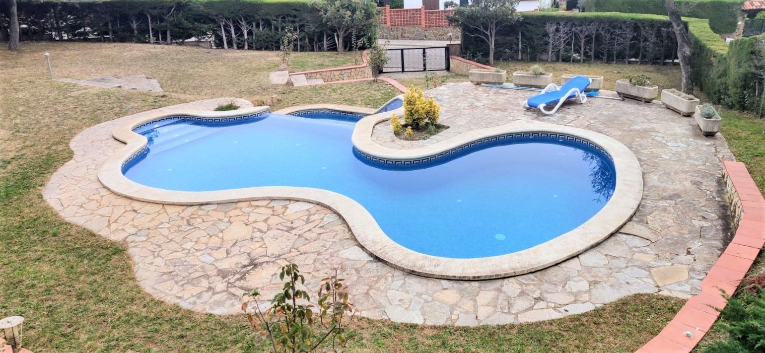 Piscina de Casa o xalet en venda en Calonge i Sant Antoni amb Jardí privat, Terrassa i Traster