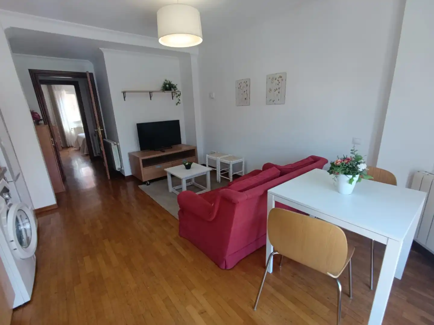 Living room of Apartments for rent in Gijón   with Heating, Storage room and Furnished