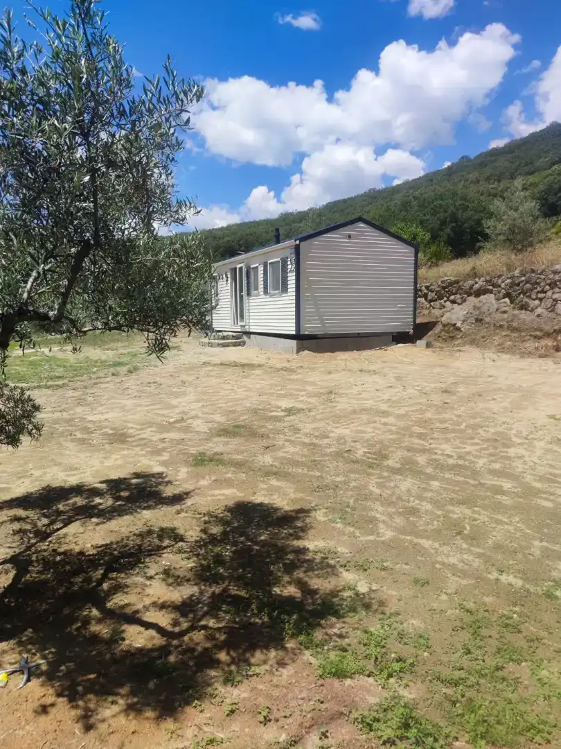 Finca rústica en venda en Guijo de Santa Bárbara amb Aire condicionat, Jardí privat i Parquet