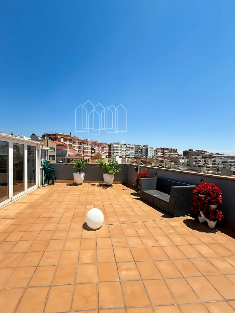 Terraza de Ático en venta en Mataró con Aire acondicionado, Calefacción y Terraza
