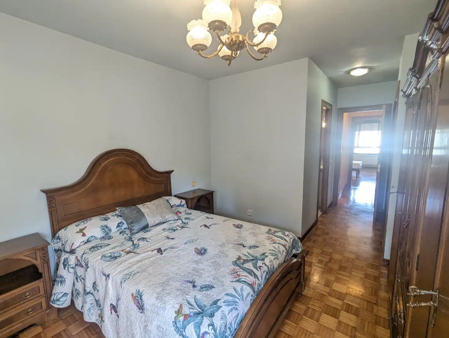 Bedroom of Flat for sale in Estella / Lizarra  with Heating, Parquet flooring and Storage room