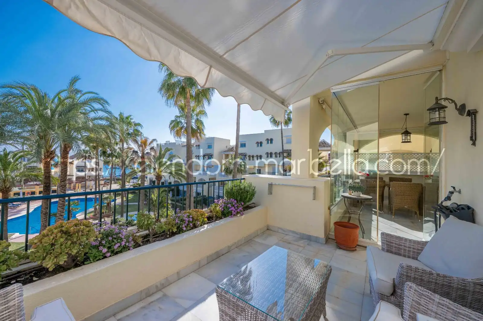 Exterior view of Apartments for sale in Marbella  with Air Conditioner, Heating and Terrace