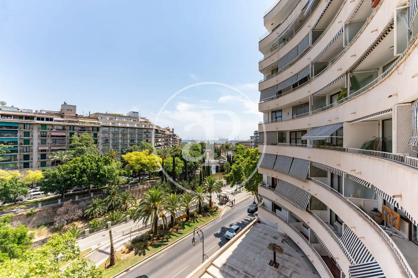 Vista exterior de Pis en venda en  Palma de Mallorca amb Calefacció i Balcó