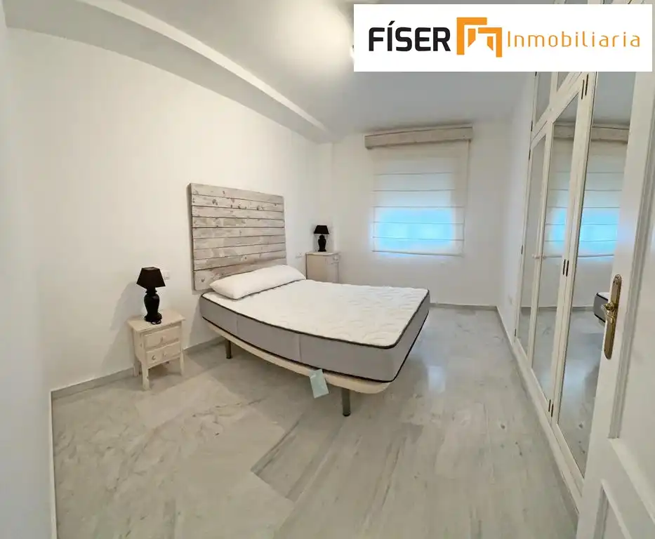 Bedroom of Flat for rent in Zafra  with Air Conditioner, Heating and Terrace