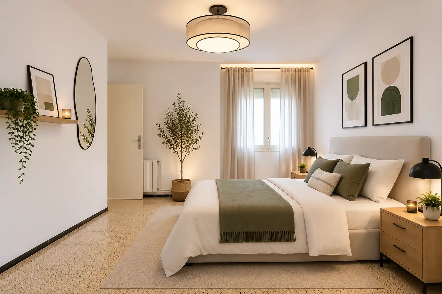 Bedroom of Flat for sale in Terrassa  with Heating, Storage room and Balcony
