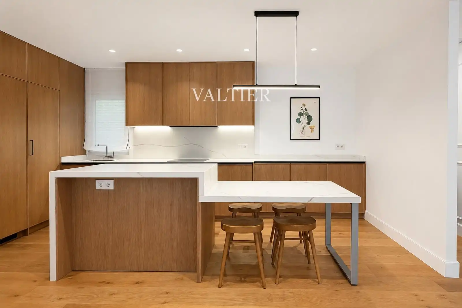 Kitchen of Flat for sale in Madrid  with Air Conditioner, Heating and Terrace