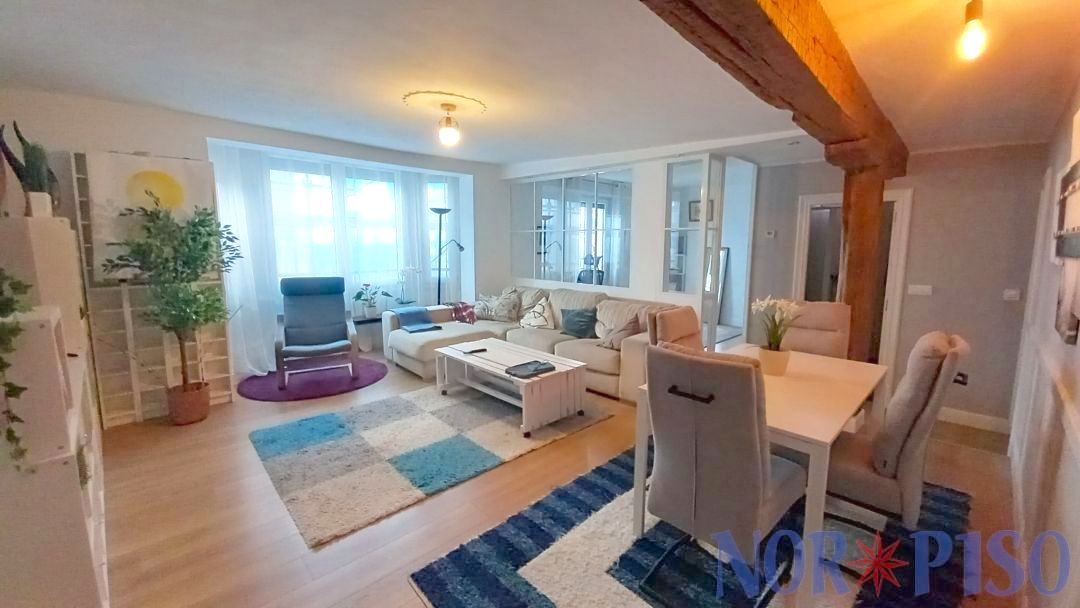 Living room of Flat to rent in Bilbao   with Heating and Balcony
