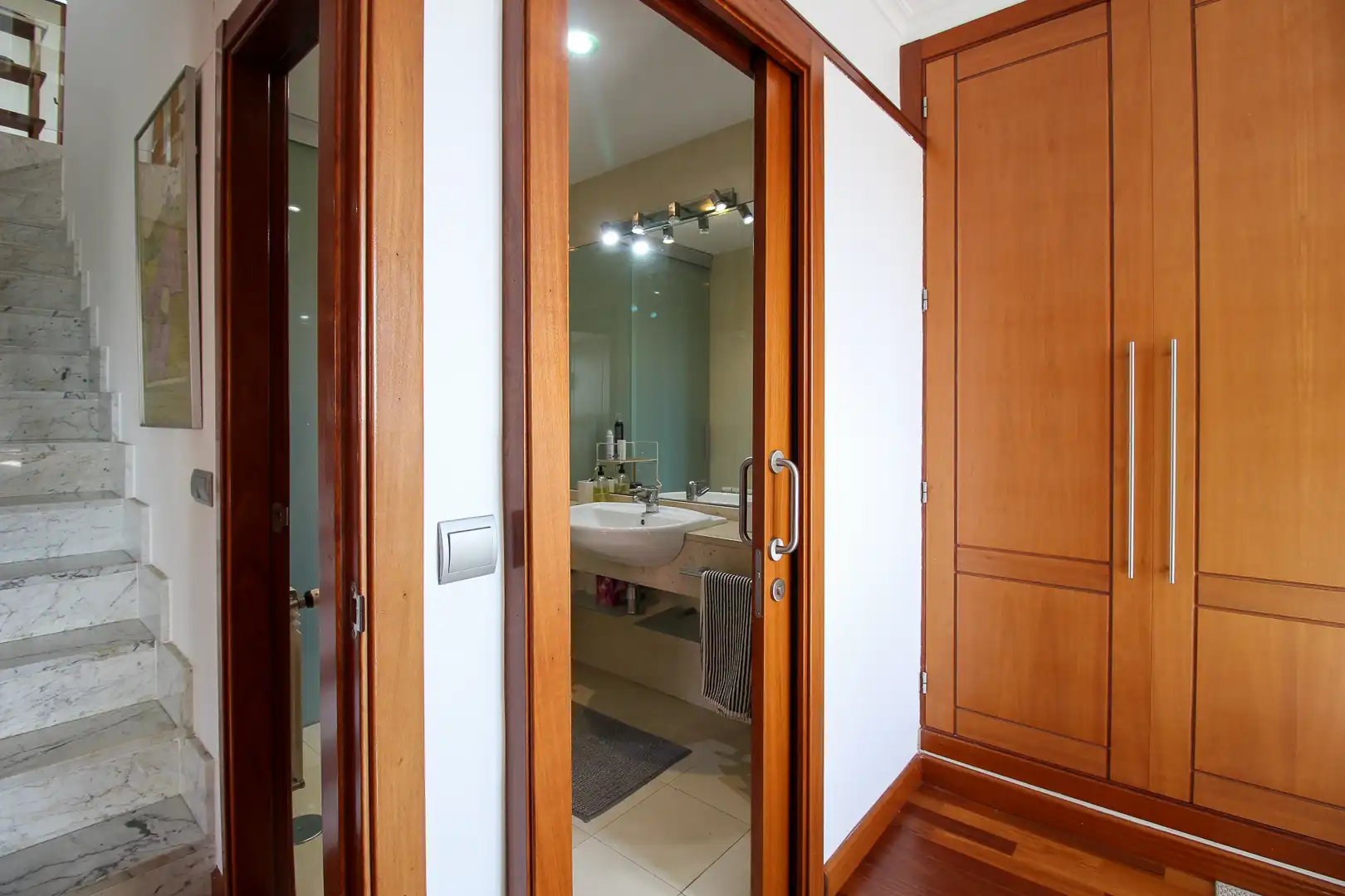 Bathroom of Duplexes for sale in Santander  with Heating, Parquet flooring and Terrace