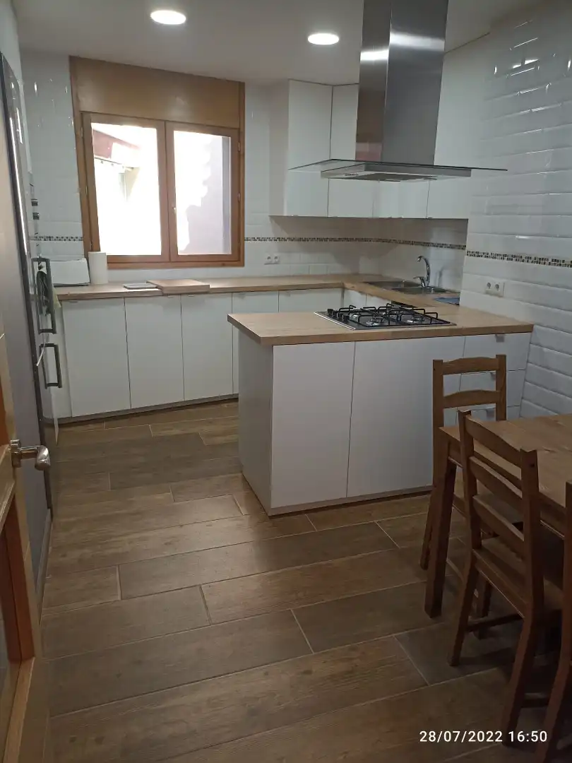 Cocina de Casa o chalet de alquiler en Avià con Calefacción, Amueblado y Horno