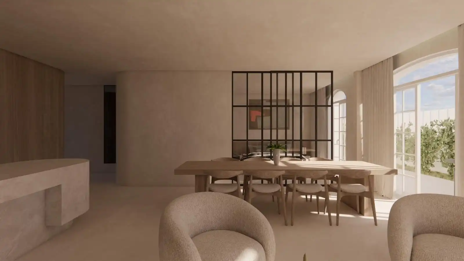 Comedor de Apartamento en venta en Manacor con Calefacción, Jardín privado y Terraza