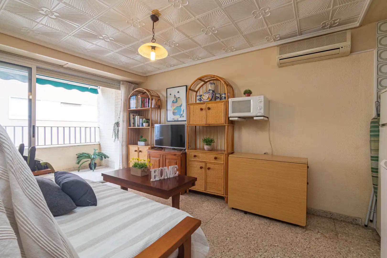 Bedroom of Flat for sale in Santa Pola  with Air Conditioner, Terrace and Furnished