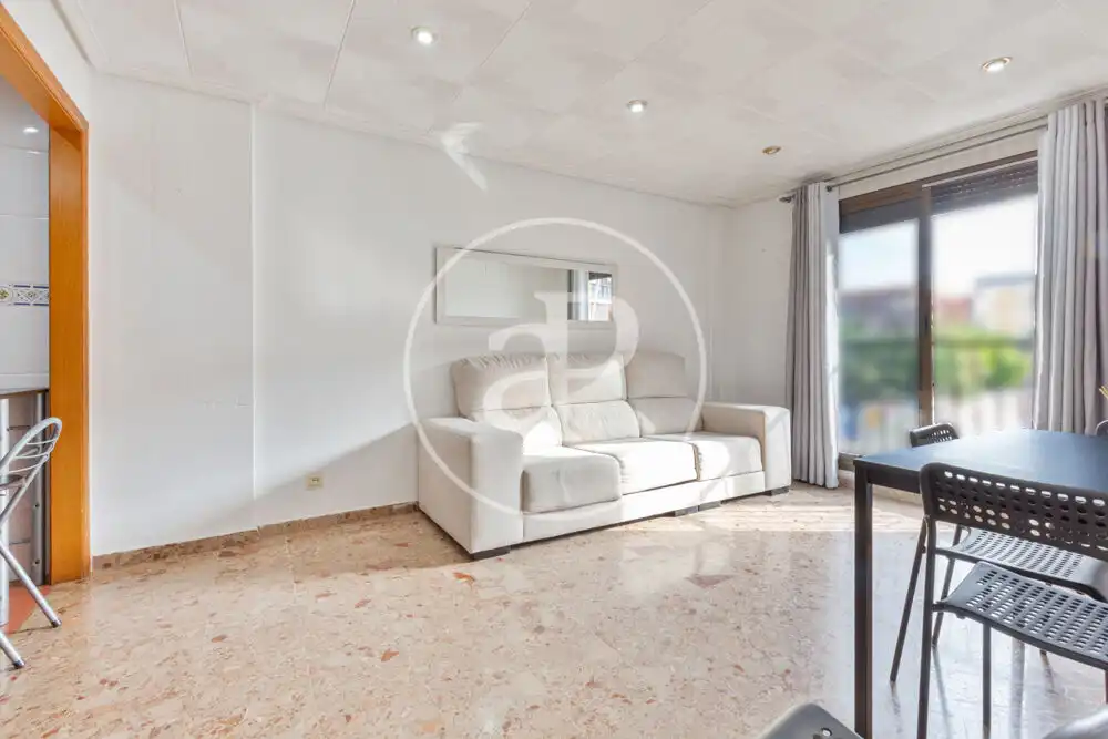 Sala de estar de Piso en venta en Benimaclet