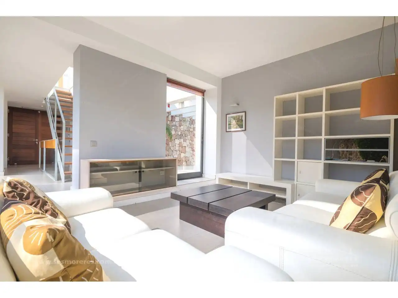 Sala de estar de Casa o chalet en venta en Ciutadella de Menorca con Aire acondicionado, Jardín privado y Terraza