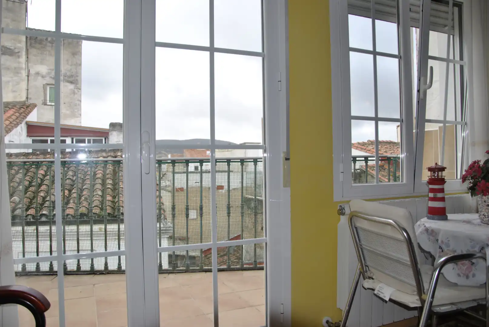 Balcony of Flat for sale in Plasencia  with Air Conditioner, Heating and Parquet flooring