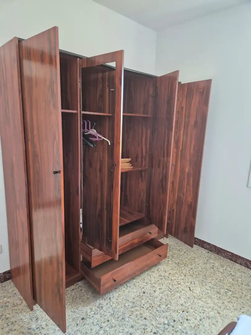 Bedroom of Houses for rent in Carballo  with Private garden, Parquet flooring and Storage room