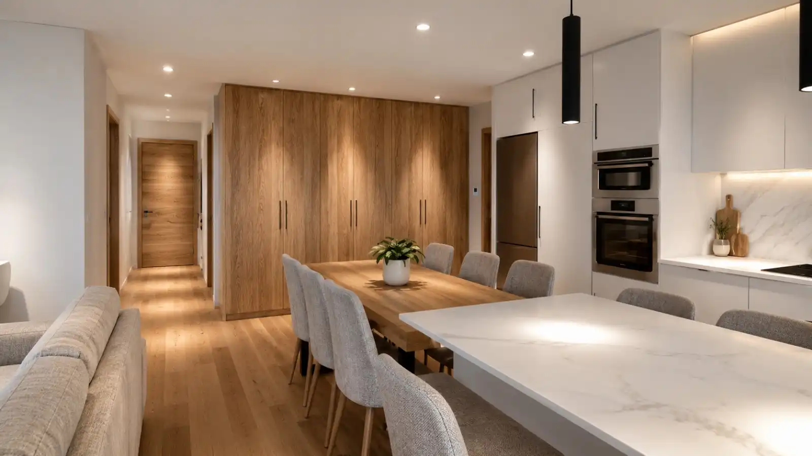 Dining room of Flat for sale in Sueca  with Air Conditioner and Heating
