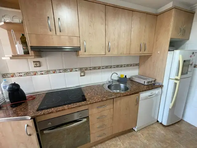 Kitchen of Flat for rent in Alicante / Alacant  with Air Conditioner, Heating and Terrace