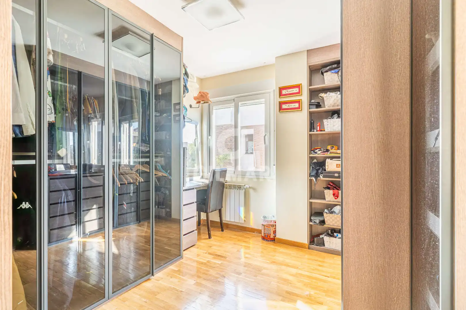 Bedroom of Detached homes for sale in Pozuelo de Alarcón  with Heating, Private garden and Swimming Pool