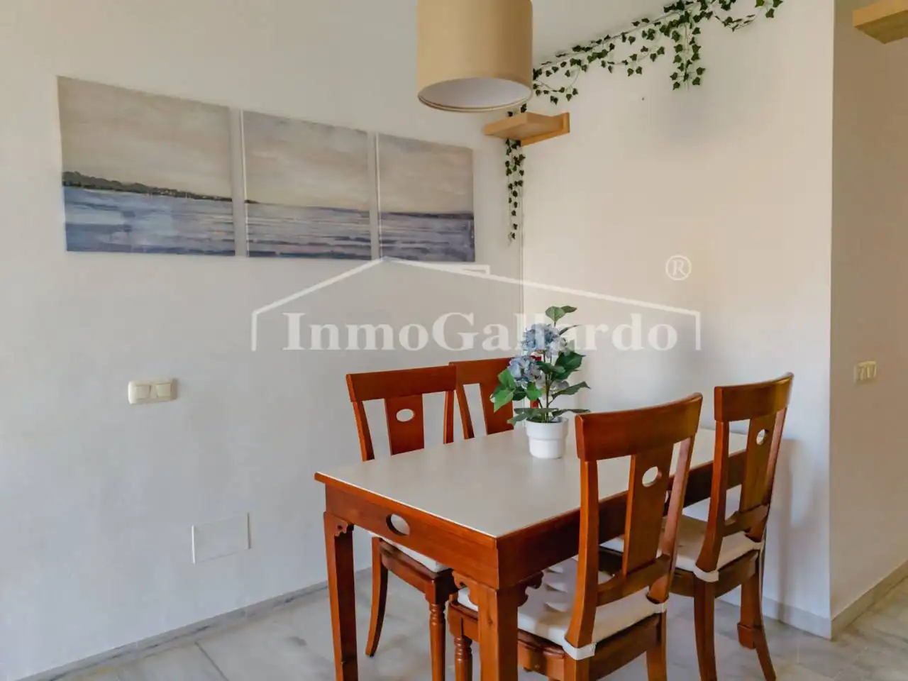 Dining room of Apartments for rent in Rincón de la Victoria  with Terrace, Furnished and Community pool