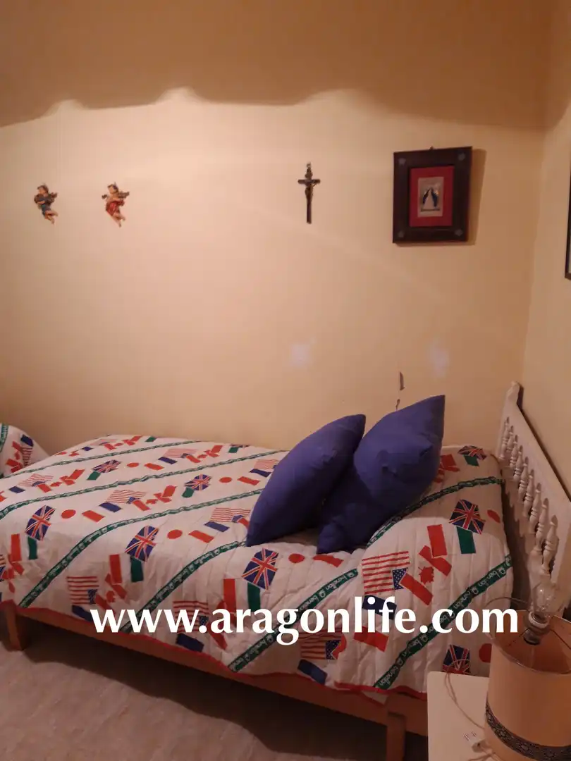 Bedroom of Houses for sale in Maella  with Furnished, Oven and Washing machine
