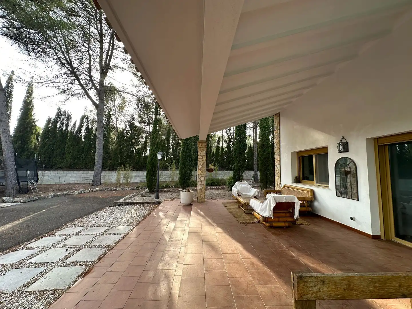 Terraza de Casa o chalet en venta en Ontinyent con Calefacción, Jardín privado y Piscina