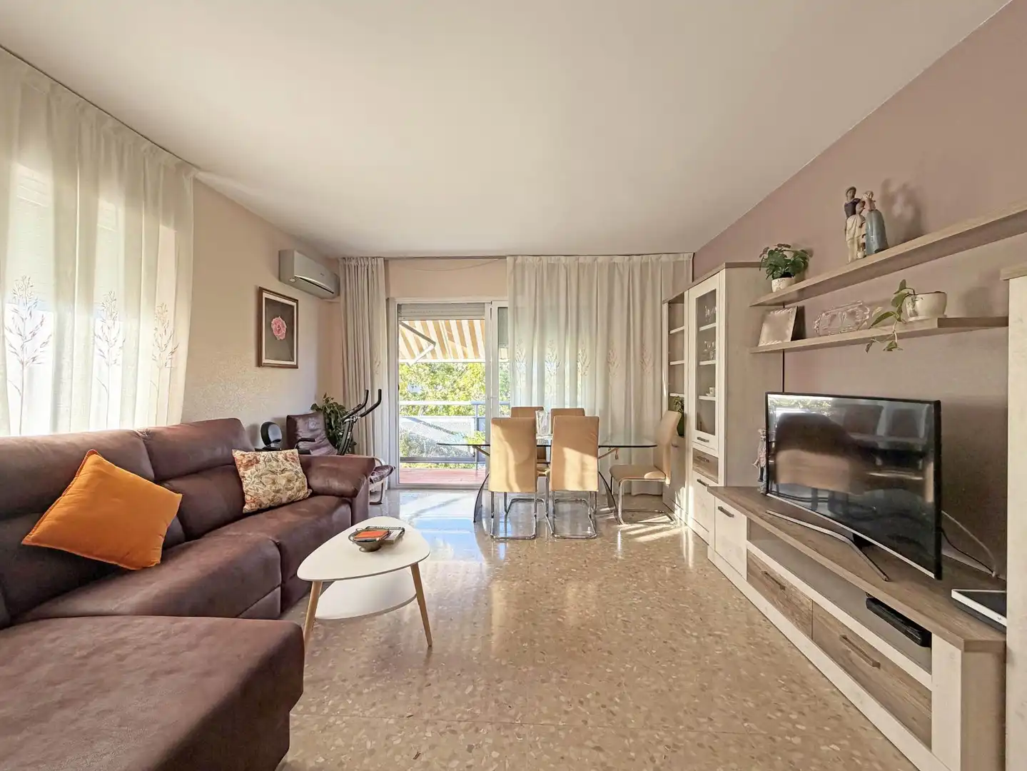 Sala d'estar de Àtic en venda en Sabadell amb Aire condicionat, Calefacció i Balcó