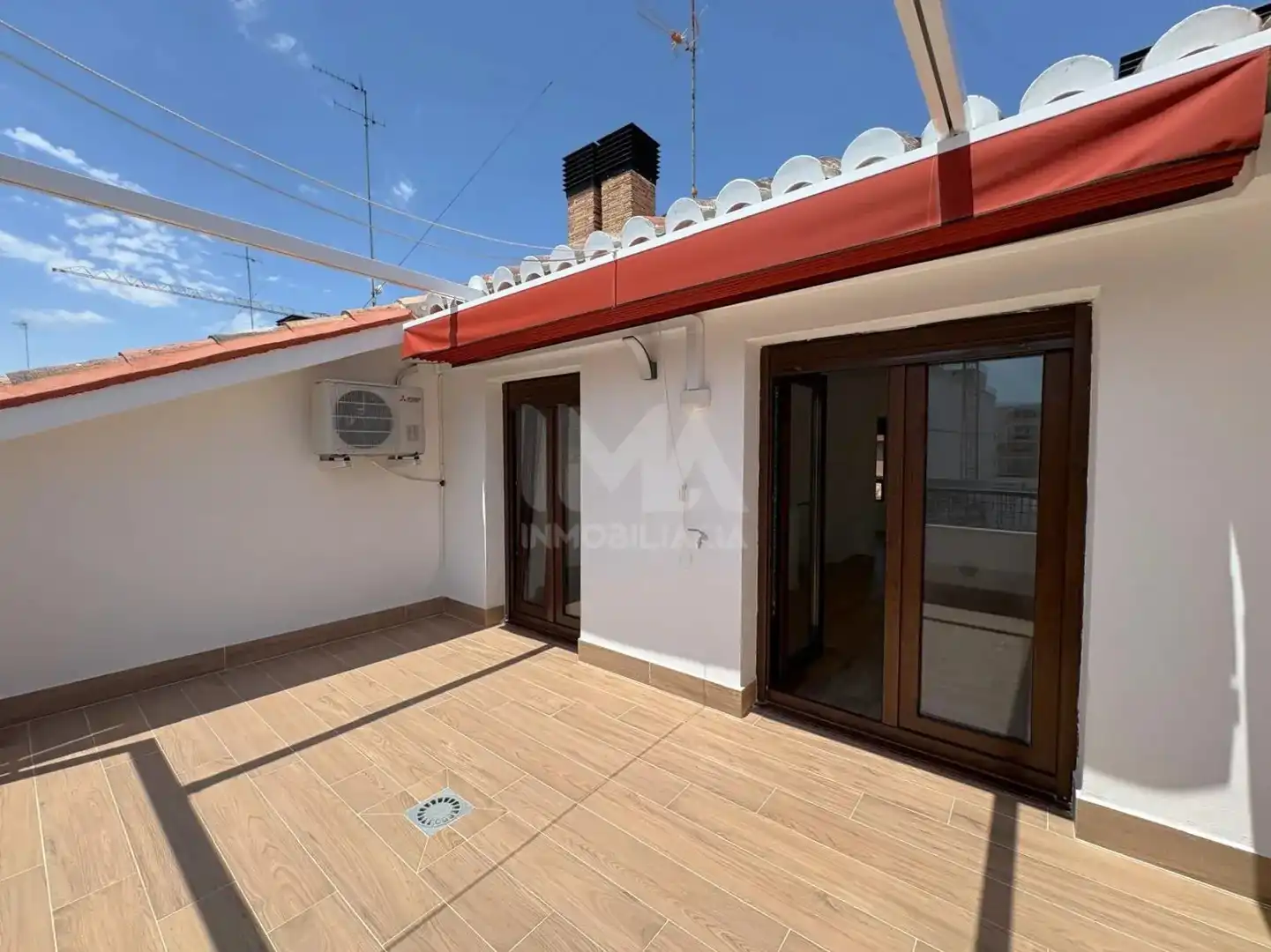 Terrace of Detached homes for rent in L'Eliana  with Air Conditioner, Heating and Parquet flooring