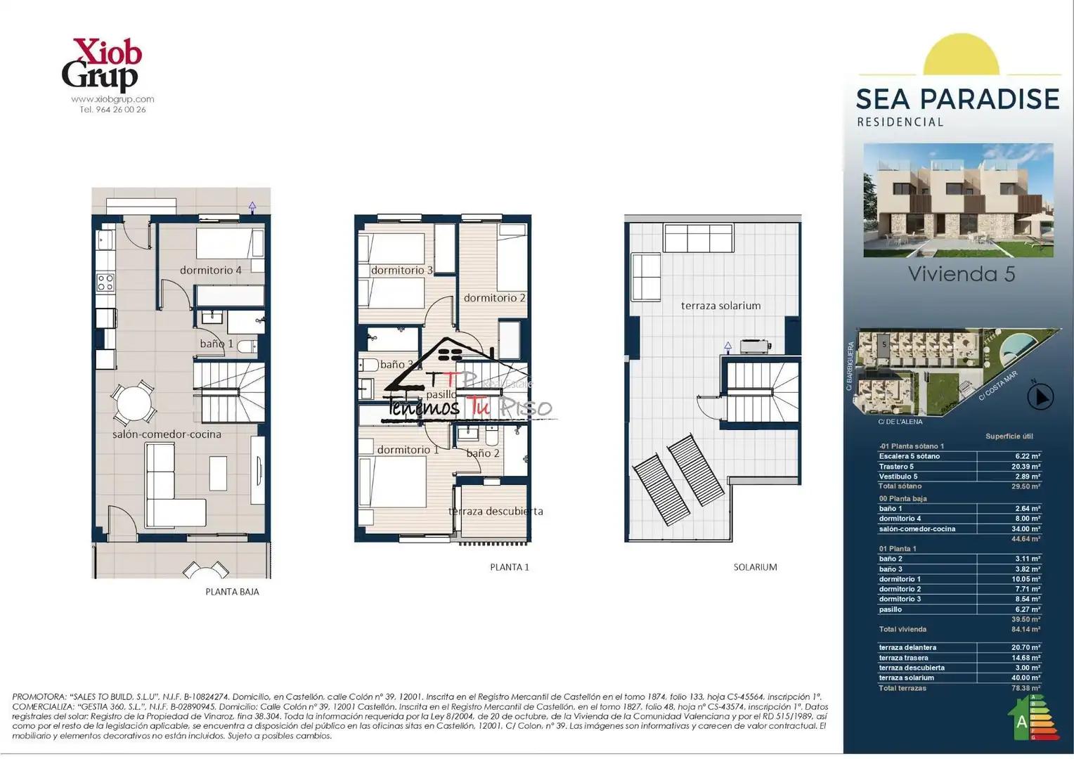 Detached house with terrace for sale in Calle Calle de L'Alena, imagen 15