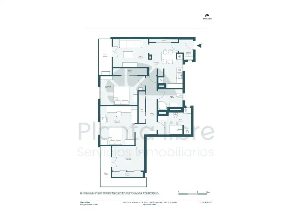 Flat for sale in  Logroño  with Air Conditioner, Heating and Terrace