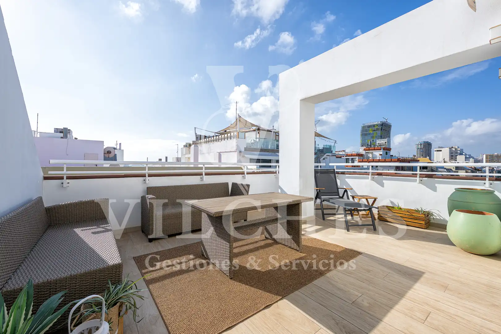 Terrassa de Àtic en venda en Las Palmas de Gran Canaria amb Terrassa i Moblat