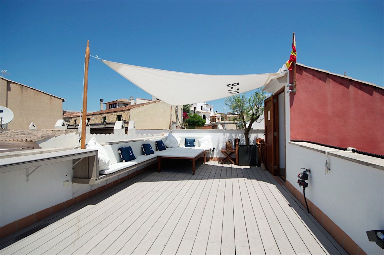 Terrassa de Àtic en venda en  Palma de Mallorca amb Aire condicionat, Parquet i Terrassa