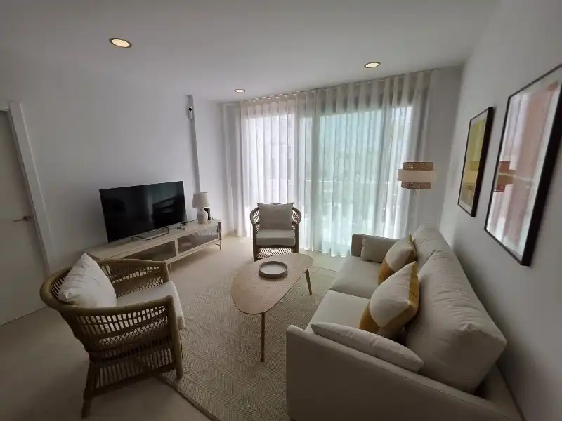 Living room of Houses for rent in Nerja  with Air Conditioner, Heating and Private garden