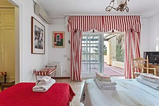 Bedroom of Houses for sale in Roquetas de Mar  with Air Conditioner, Private garden and Terrace