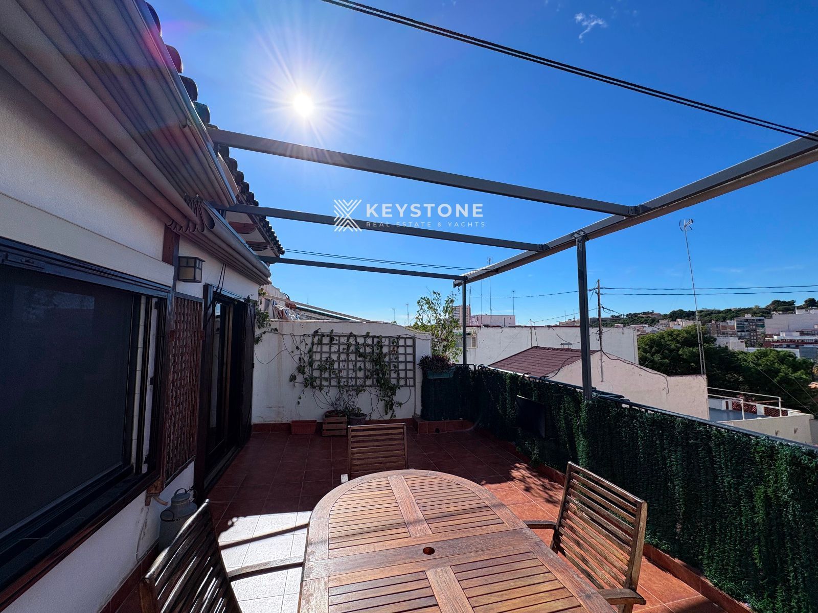 Terrace of Attic to rent in Alicante / Alacant  with Terrace and Storage room