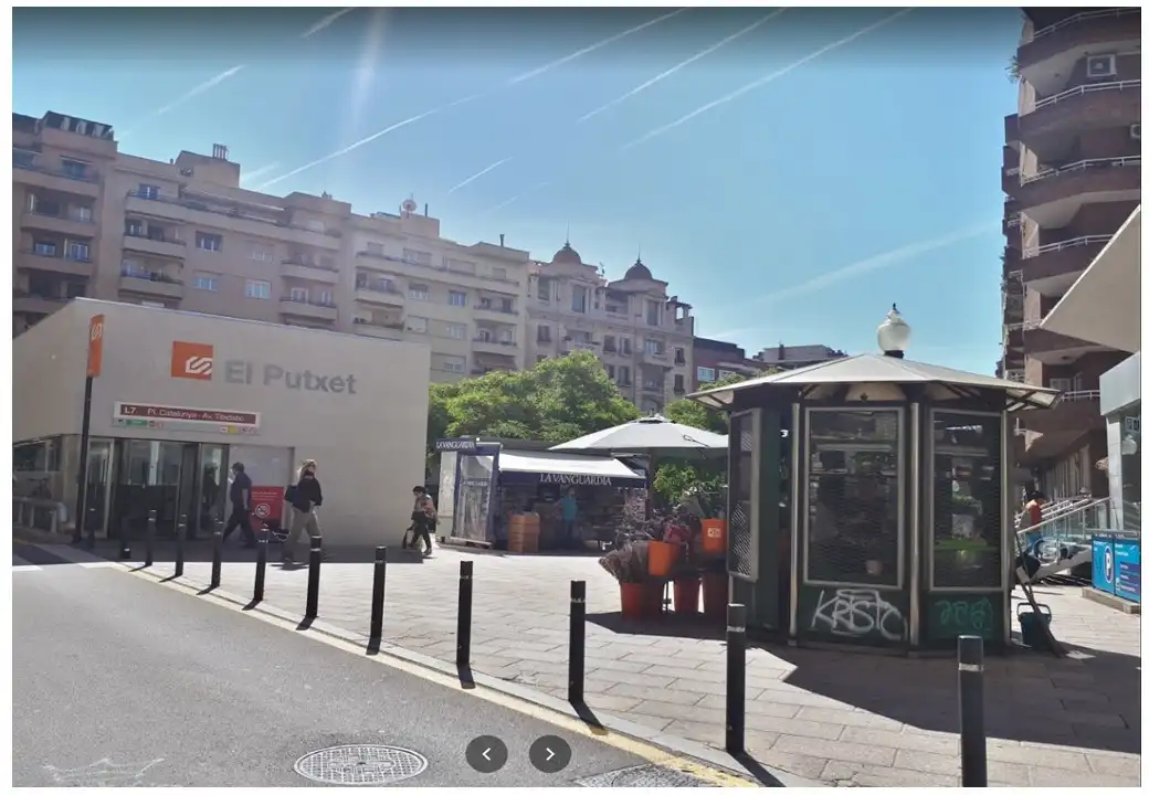 Vista exterior de Oficina de alquiler en Barcelona con Aire acondicionado y Amueblado