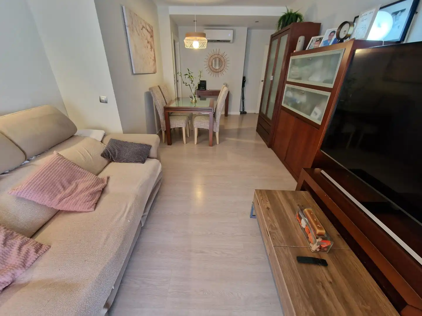 Sala d'estar de Pis en venda en Águilas amb Aire condicionat, Balcó i Piscina comunitària