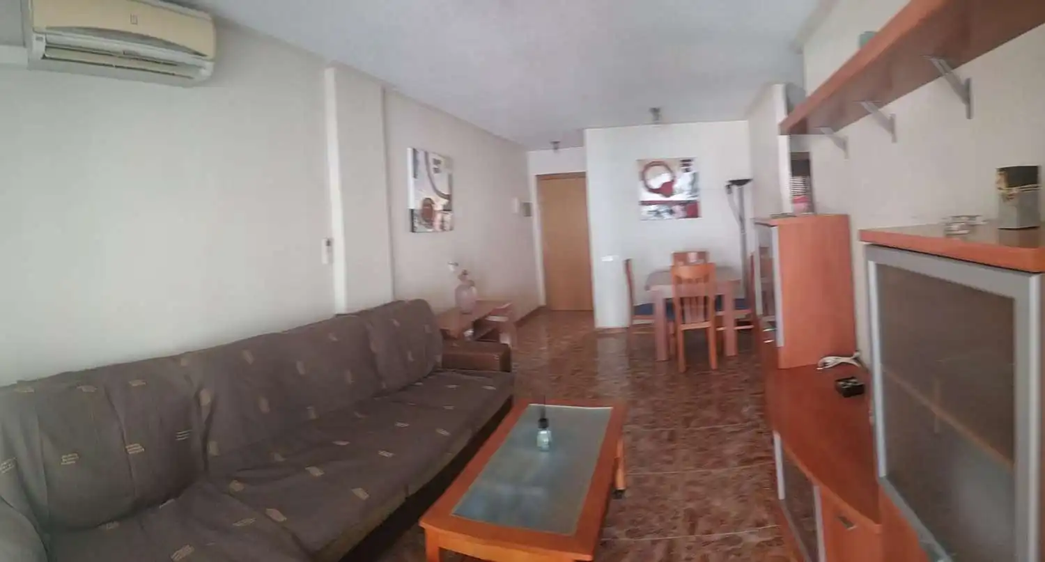 Sala de estar de Apartamento en venta en Oropesa del Mar / Orpesa con Piscina y Amueblado