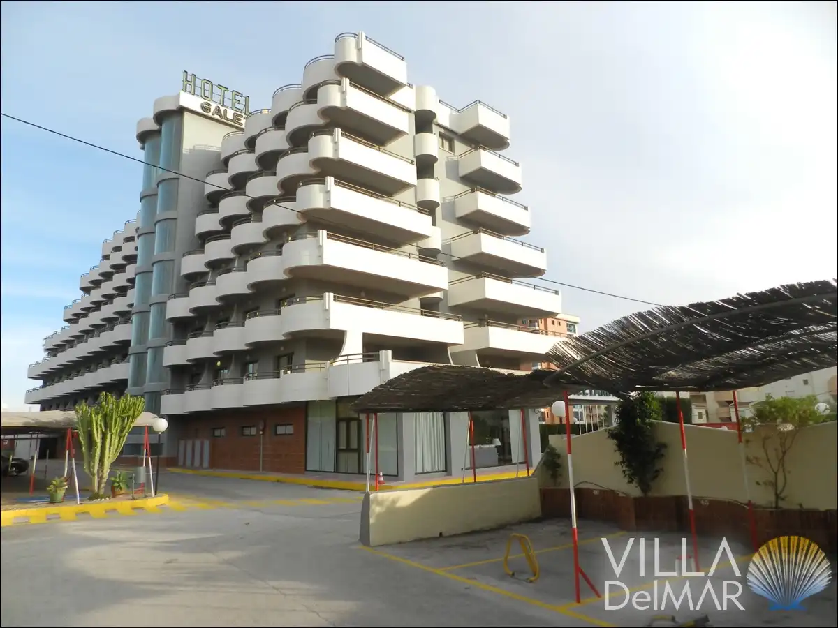 Vista exterior de Estudio en venta en Calpe / Calp con Aire acondicionado, Calefacción y Amueblado