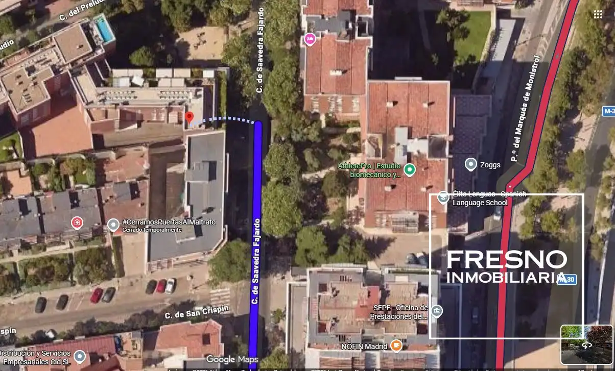 Exterior view of Flat for sale in Madrid  with Heating, Storage room and Community pool