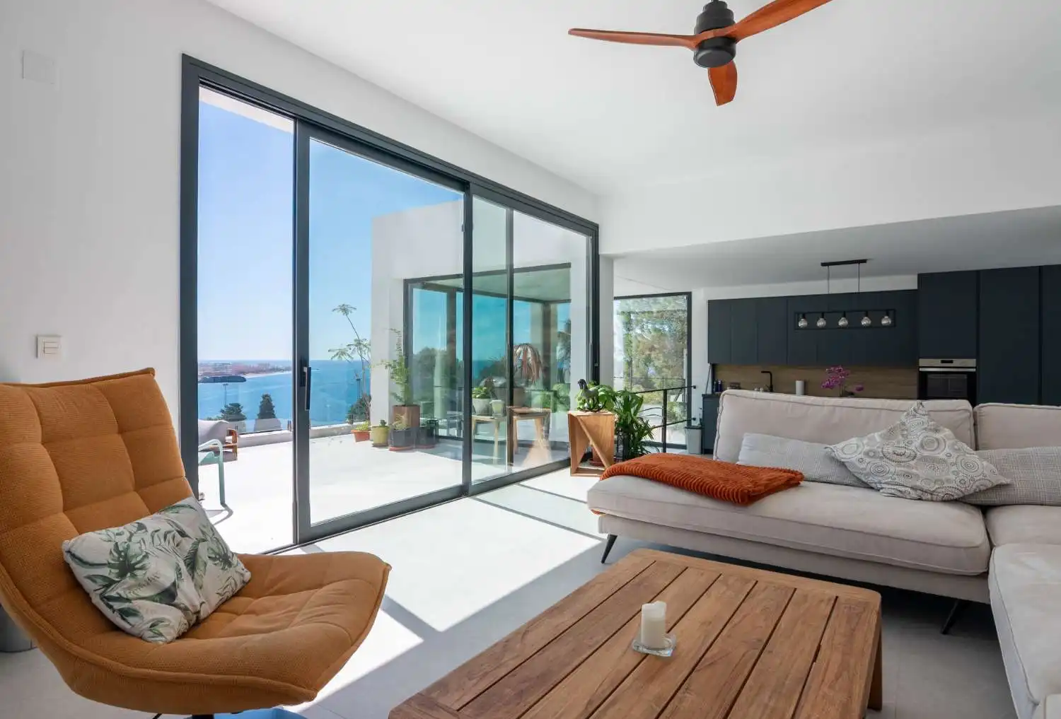 Living room of Houses for sale in Salobreña  with Terrace and Swimming Pool