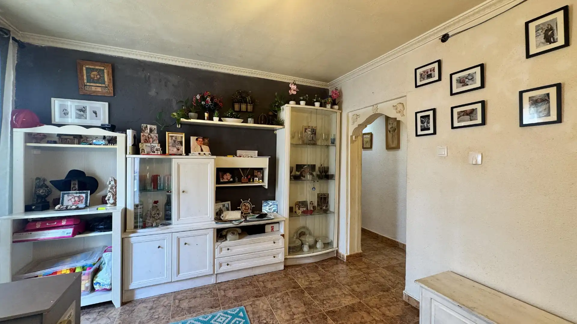 Sala d'estar de Pis en venda en Alicante / Alacant amb Balcó