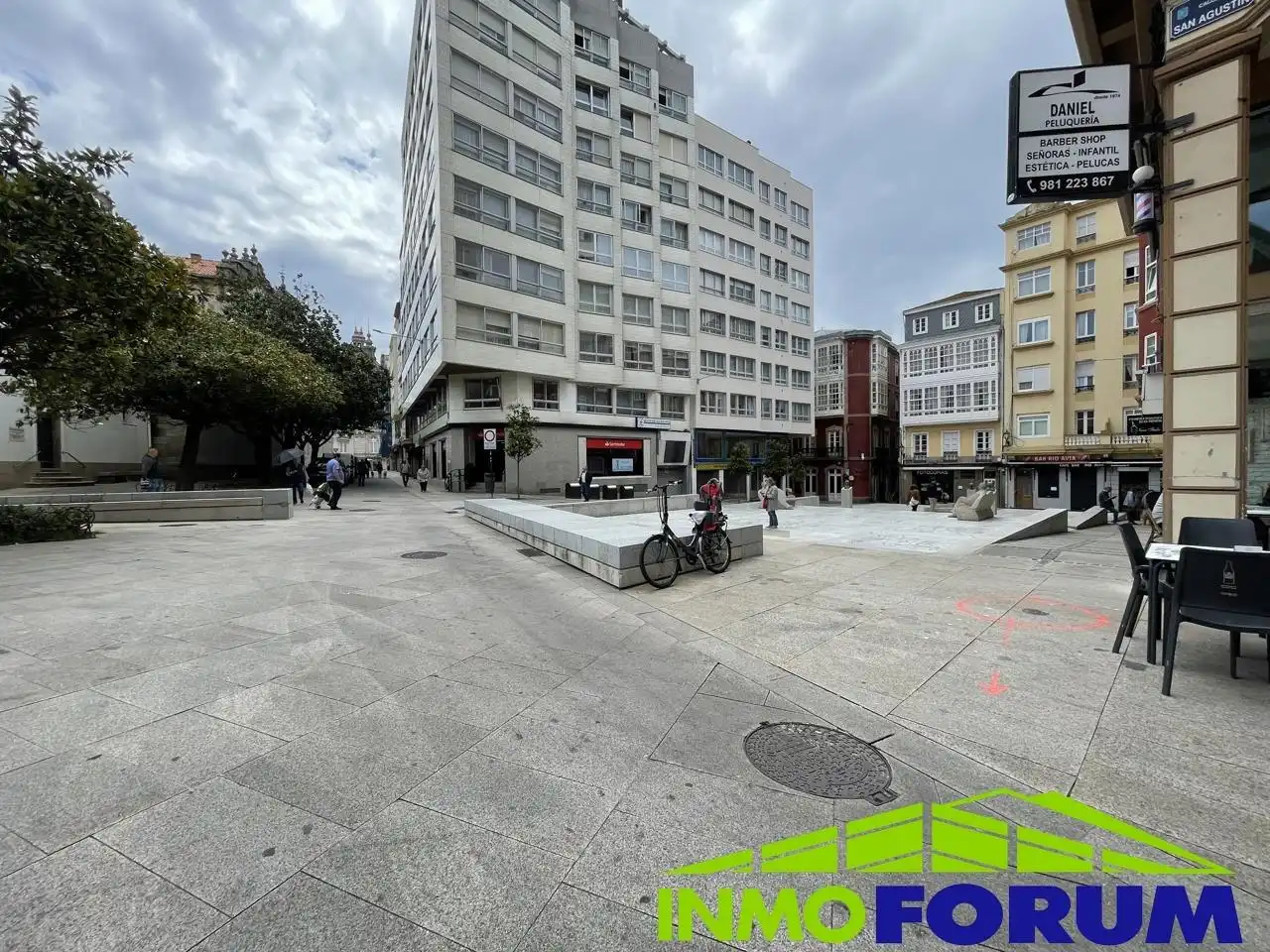 Vista exterior de Piso en venta en A Coruña Capital 