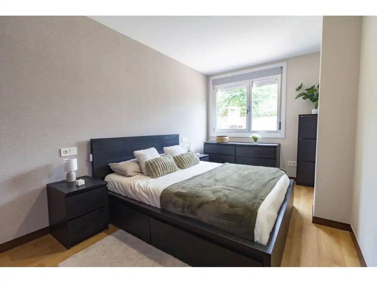 Bedroom of Flat for sale in Teo  with Heating, Terrace and Furnished
