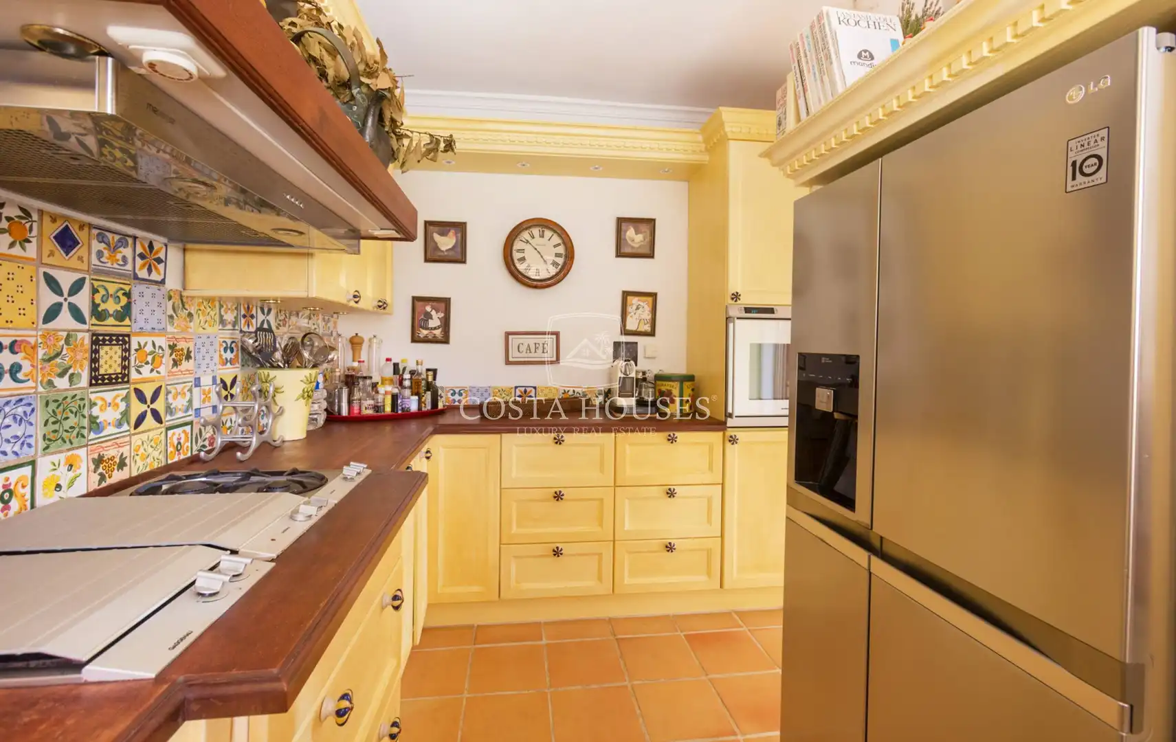 Cuina de Casa o xalet en venda en Benitachell / El Poble Nou de Benitatxell amb Aire condicionat, Jardí privat i Terrassa