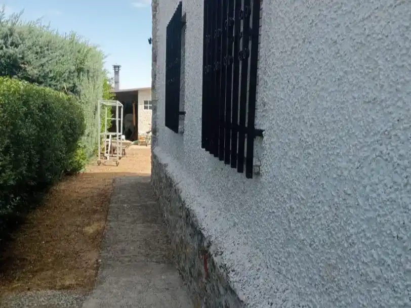 Vista exterior de Casa o xalet en venda en Morille amb Calefacció, Jardí privat i Traster