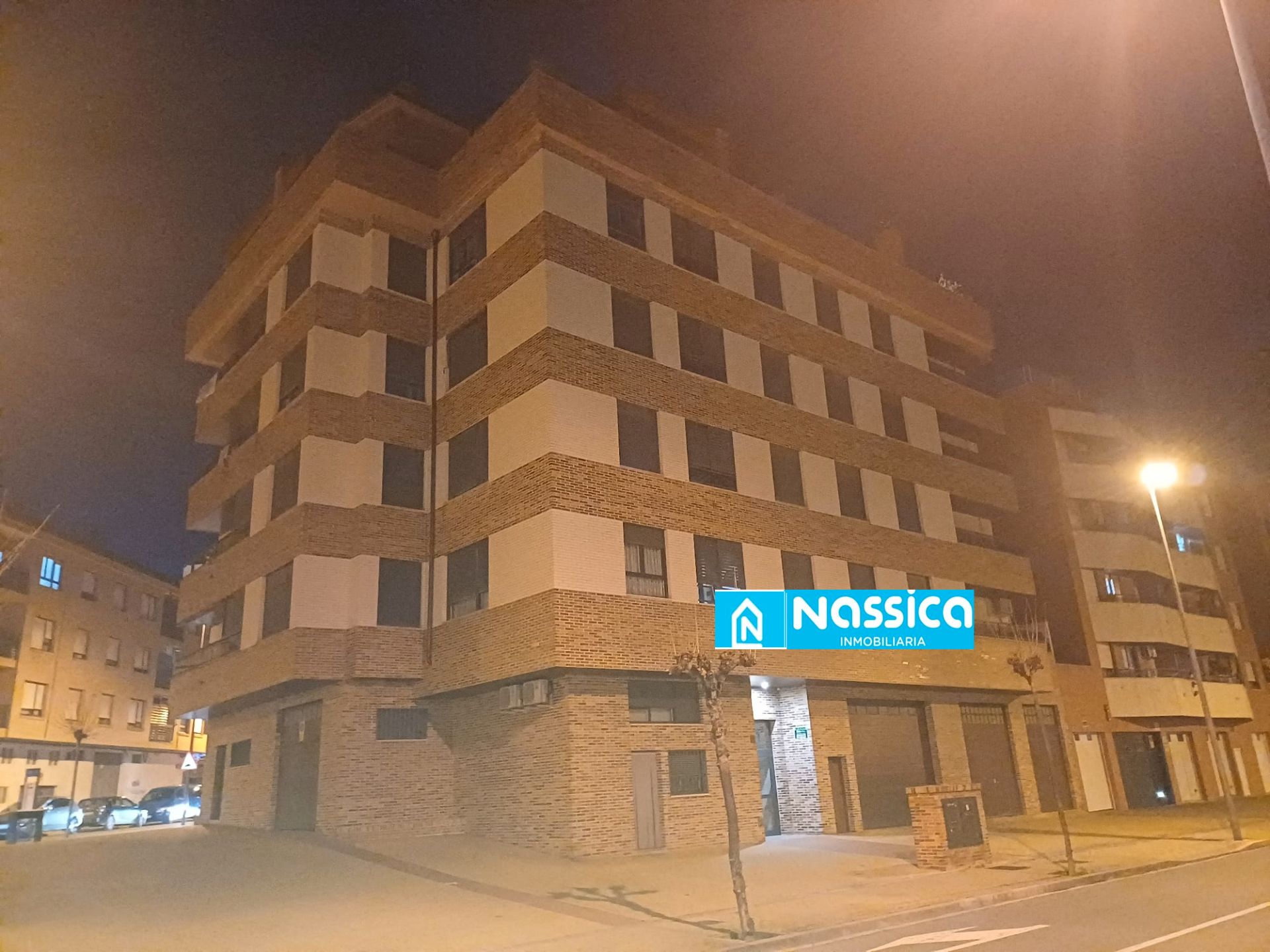 Exterior view of Flat for sale in Calahorra  with Air Conditioner, Heating and Parquet flooring