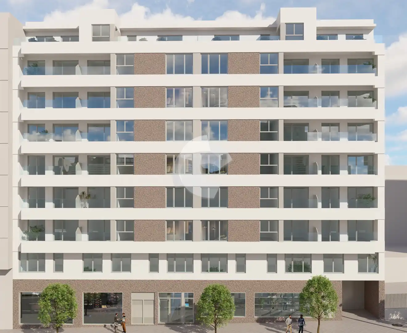 Außenansicht von Wohnung zum Verkauf in A Coruña Capital 