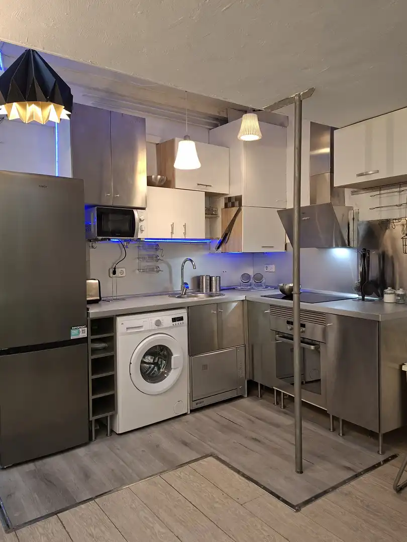 Cocina de Ático de alquiler en Centro