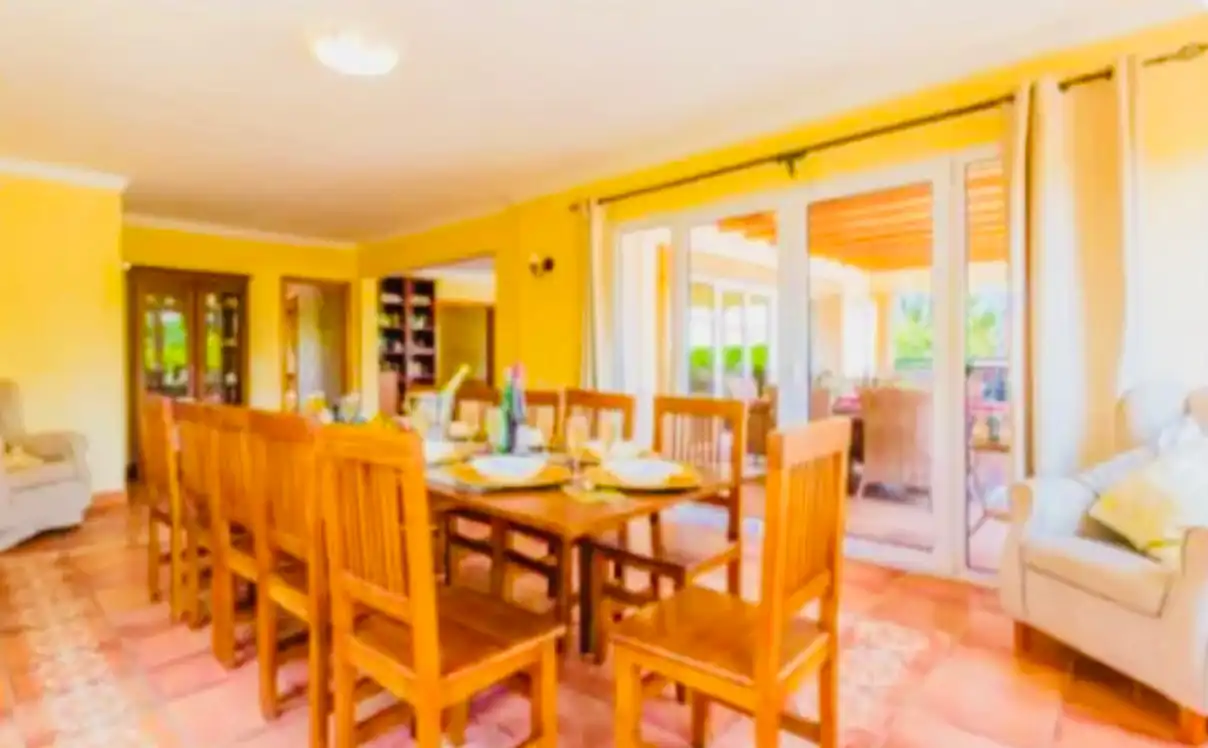 Dining room of Houses for sale in Jávea / Xàbia  with Air Conditioner, Heating and Private garden